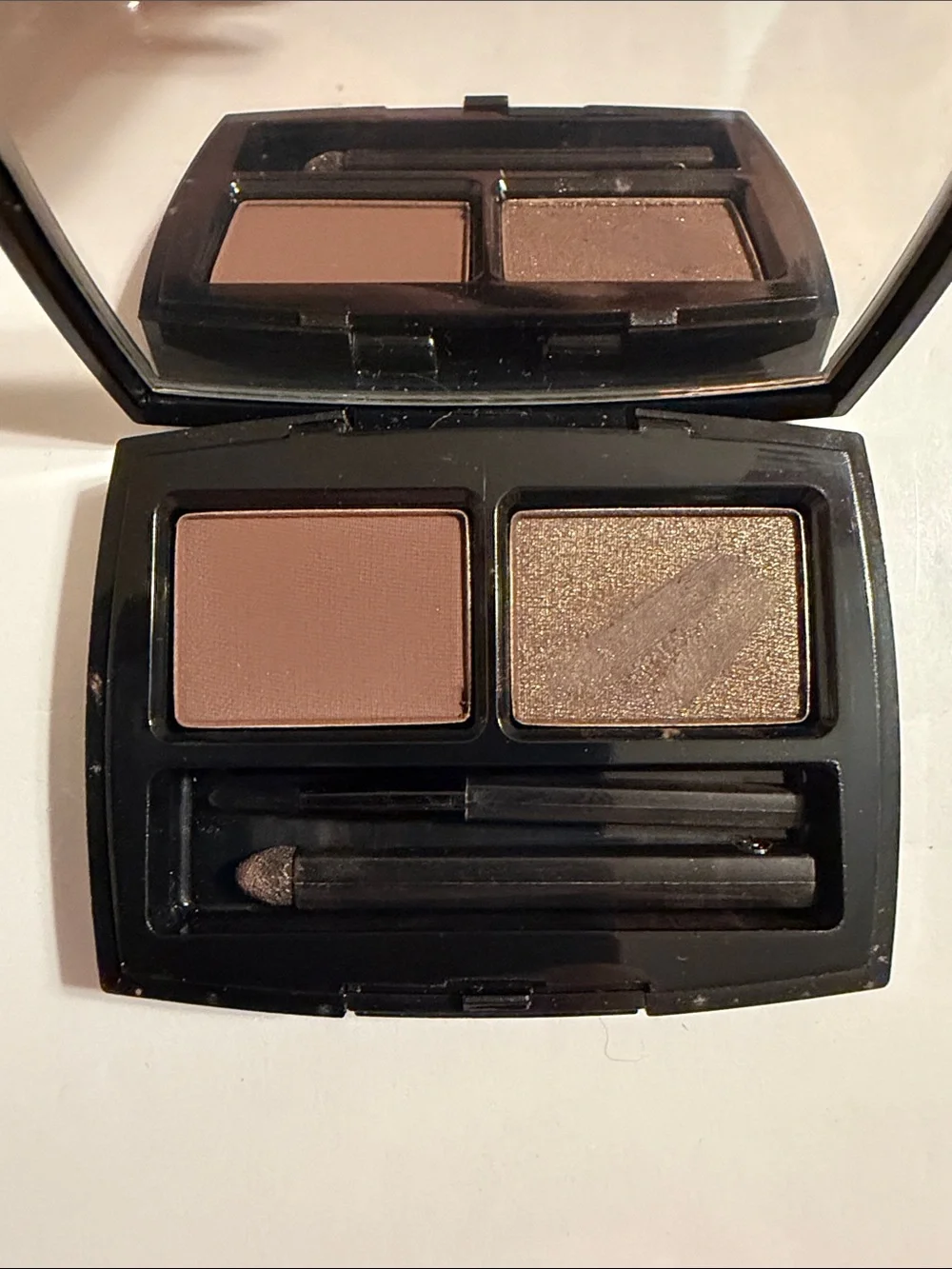 CHANEL Duo Eyeliner Professional Brown & Gold Duo Eyeshadow Palette 0701 2g